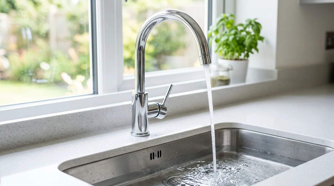 Local Plumbing Master Pros same day plumber fixing a faucet in Wales, UT
